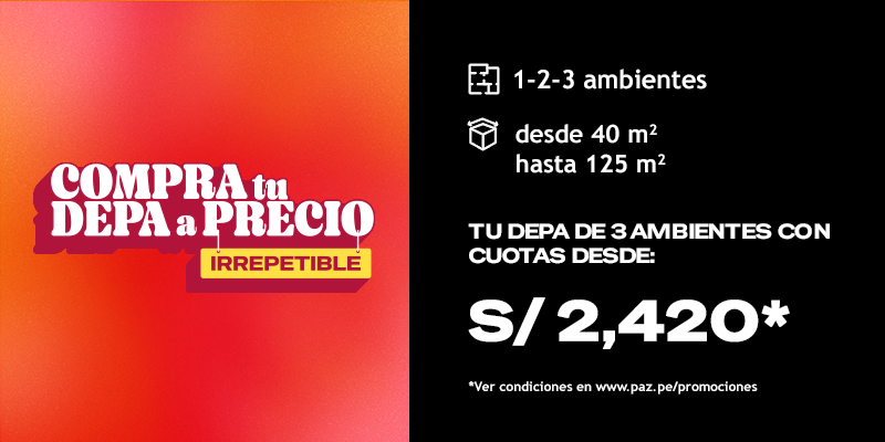 Promoción Proyecto Patio La Paz