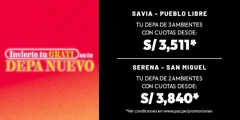 Promociones paz