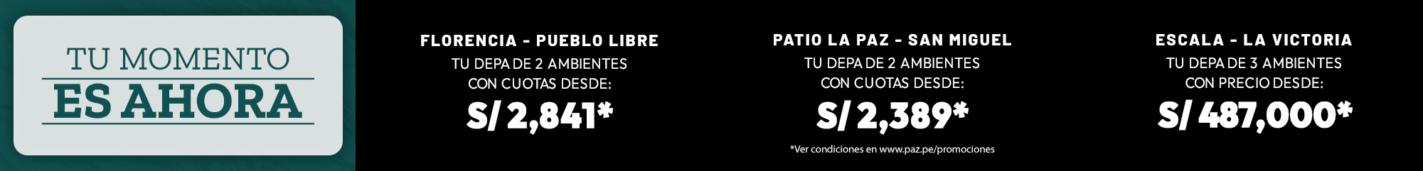 Promociones paz