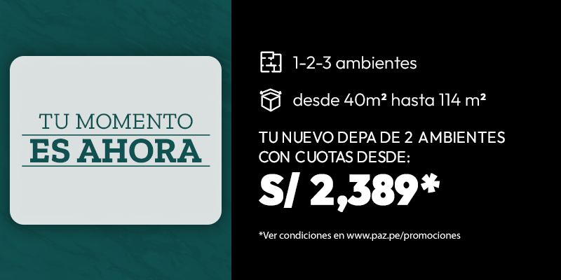 Promoción Proyecto Patio La Paz