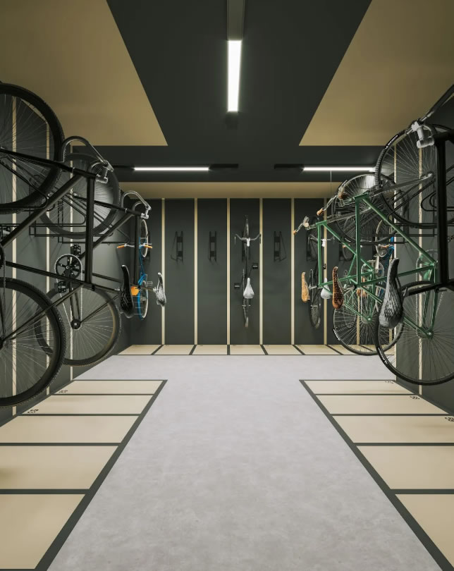 Beneficios de mudarte a un edificio con estacionamiento para bicicletas