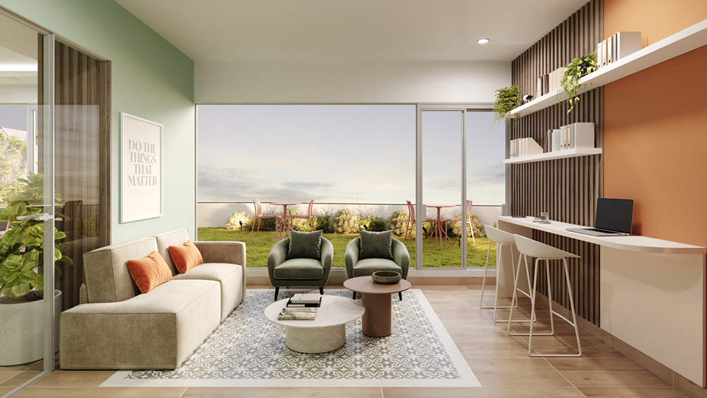 Departamentos con espacios versátiles: la nueva tendencia para vivir y trabajar en casa