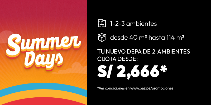 Promoción Proyecto Patio La Paz