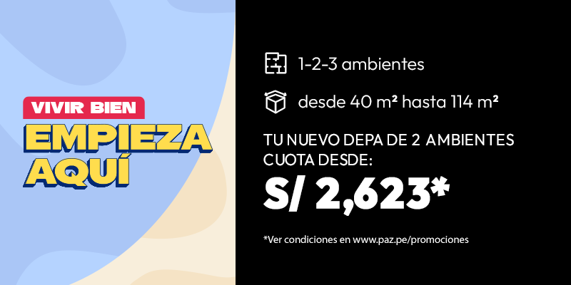 Promoción Proyecto Patio La Paz