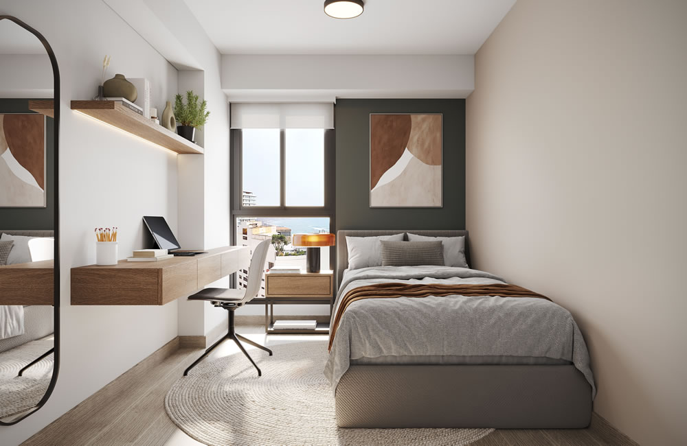 Depas ideales para quienes trabajan remoto en Miraflores.